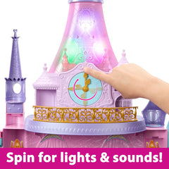 Disney Princess Magical Adventures Castle Dollhouse Playset for Kids