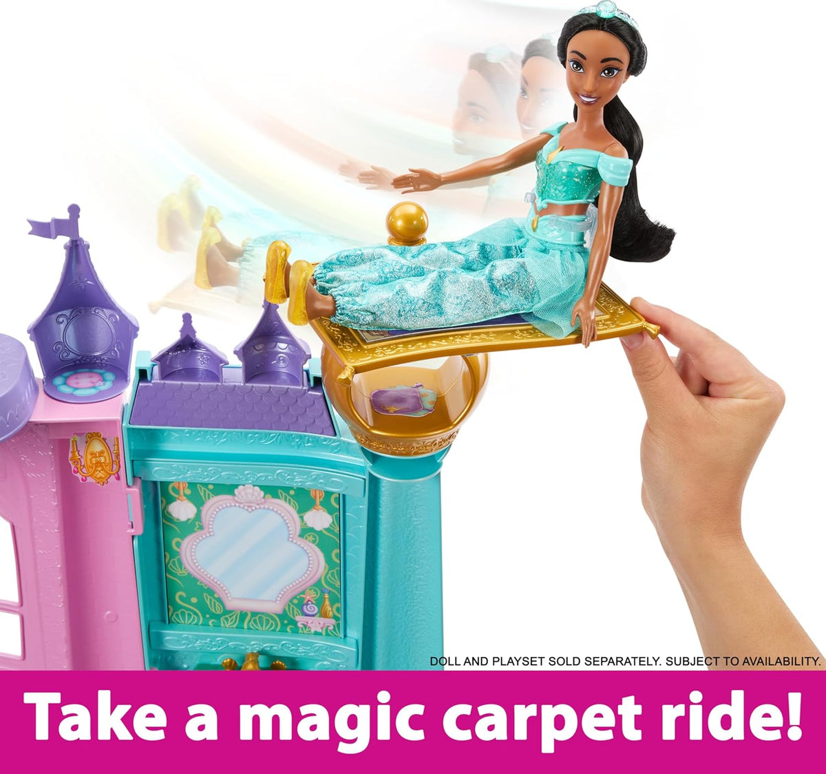 Disney Princess Magical Adventures Castle Dollhouse Playset 122cm