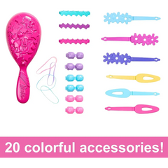 Barbie Deluxe Styling Head With Color Reveal Accessories And Blonde Neon Rainbow Hair