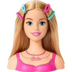 Barbie Deluxe Styling Head With Color Reveal Accessories And Blonde Neon Rainbow Hair