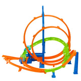 Hot Wheels Action Epic Crash Dash Track Set with Motorized Booster