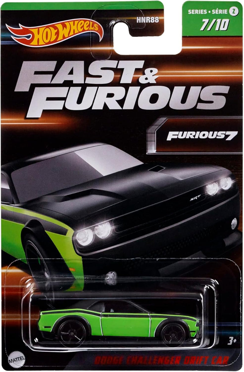 Hot Wheels Themed Die Cast Fast & Furious Assortment - Sold per piece