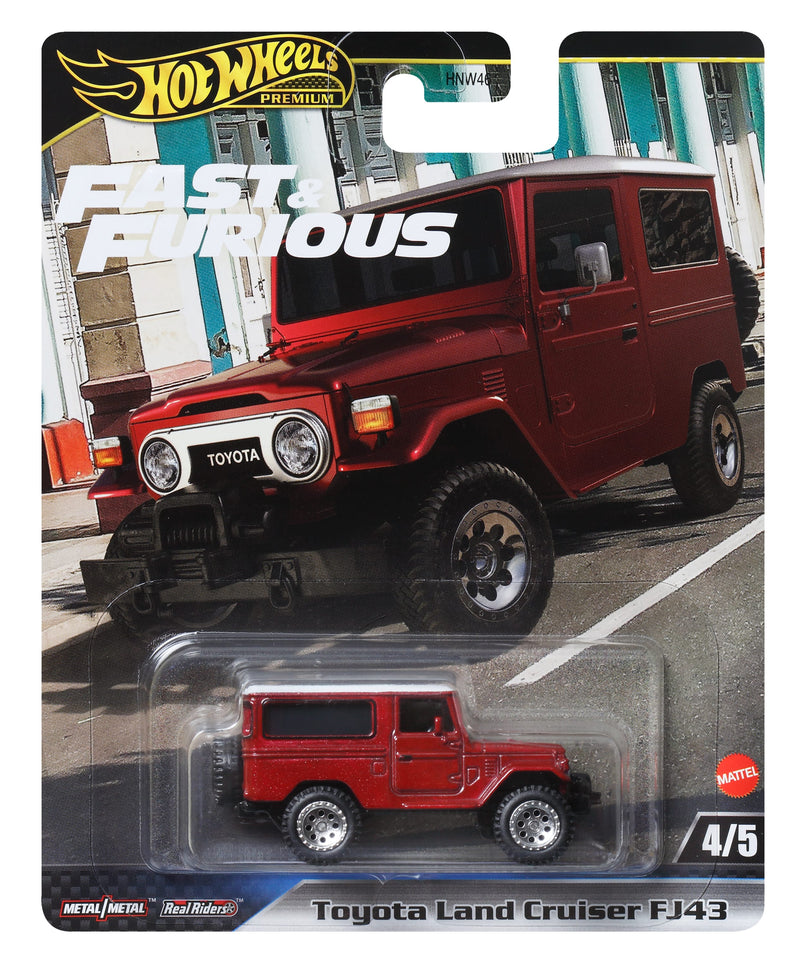 Hot Wheels Fast & Furious Deluxe Vehicle Assorted Design - Random Selection