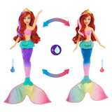 Disney Princess Swim & Splash Ariel Doll - The Little Mermaid Water Play Doll