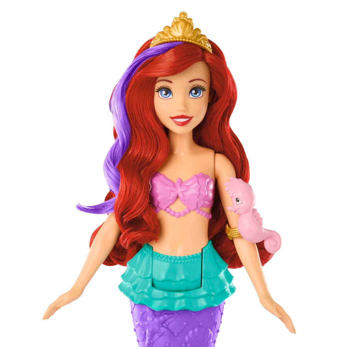 Disney Princess Swim & Splash Ariel Doll - The Little Mermaid Water Play Doll