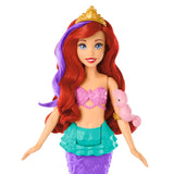 Disney Princess Swim & Splash Ariel Doll - The Little Mermaid Water Play Doll