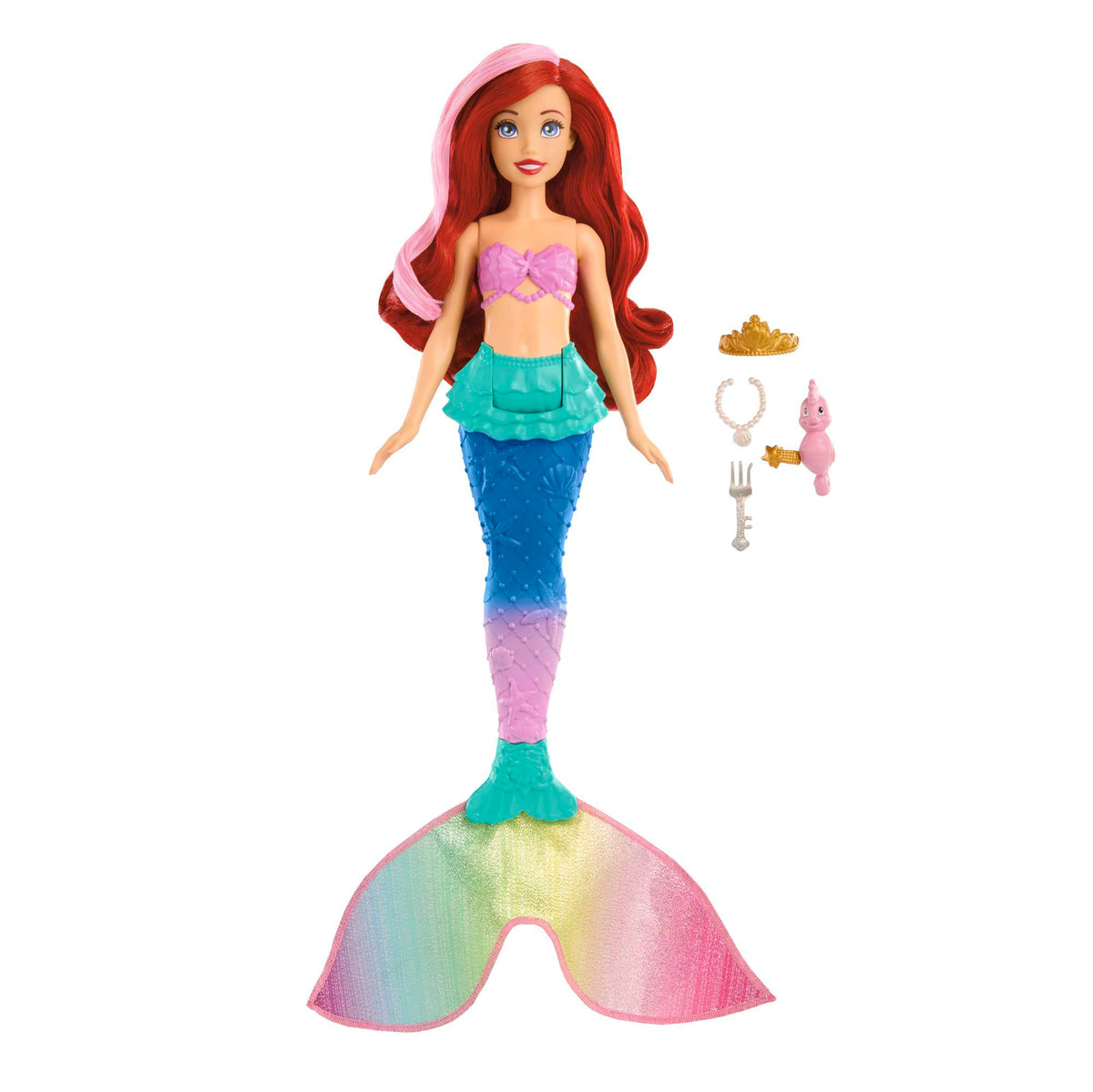 Disney Princess Swim & Splash Ariel Doll - The Little Mermaid Water Play Doll