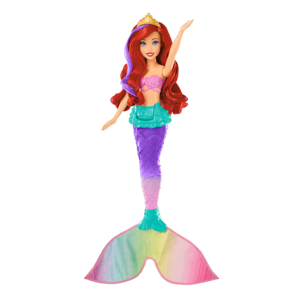 Disney Princess Swim & Splash Ariel Doll - The Little Mermaid Water Play Doll