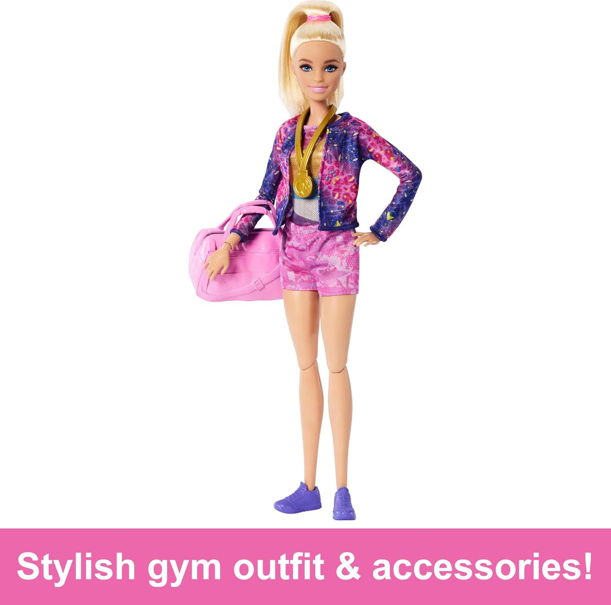 Barbie Gymnastic Doll Playset with Accessories