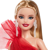Barbie Blonde Holiday Doll Kids Collectible Fashion Doll