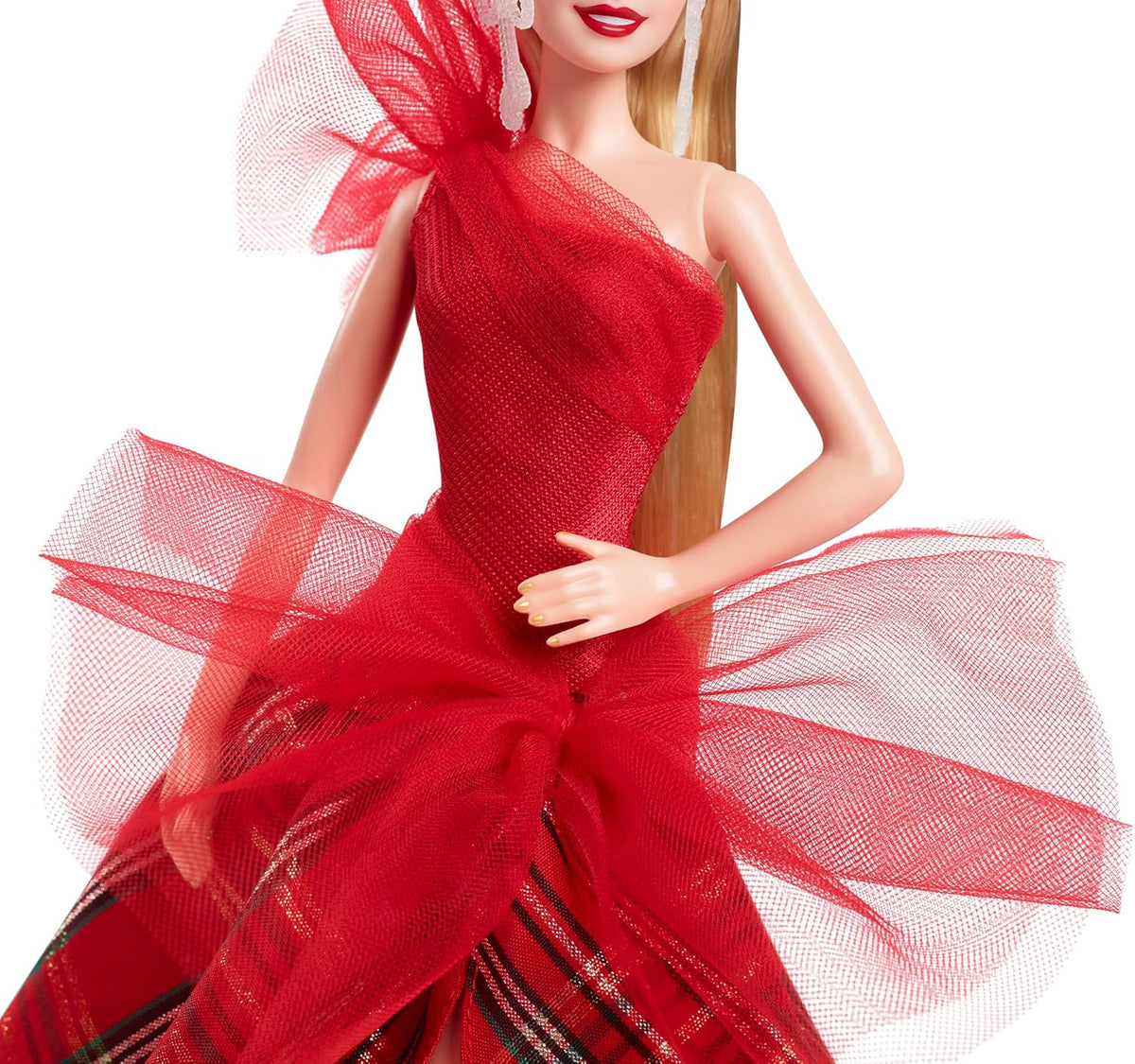 Barbie Blonde Holiday Doll Kids Collectible Fashion Doll