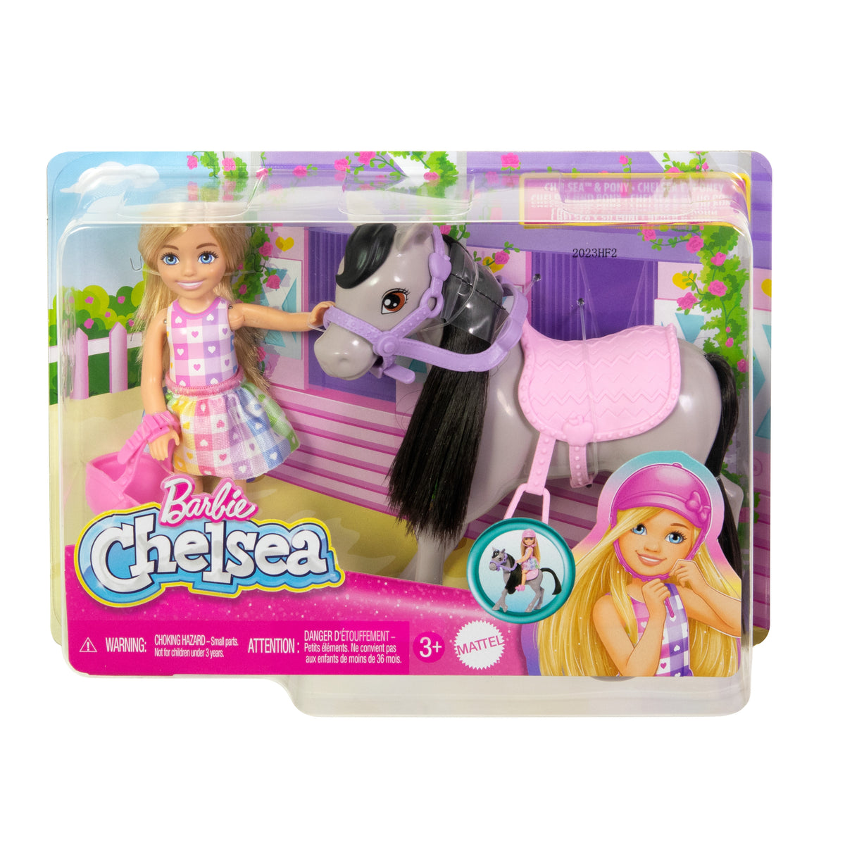 Barbie Chelsea Doll Playset with Pony
