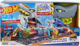 Hot Wheels City Ultra Shark Car Wash Playset for Kids