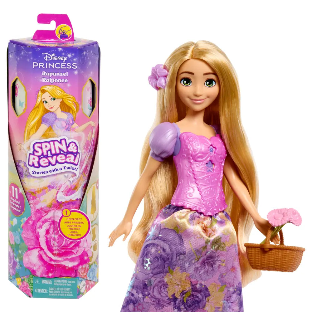 Dprincess Fashion Doll Spin & Reveal Rap