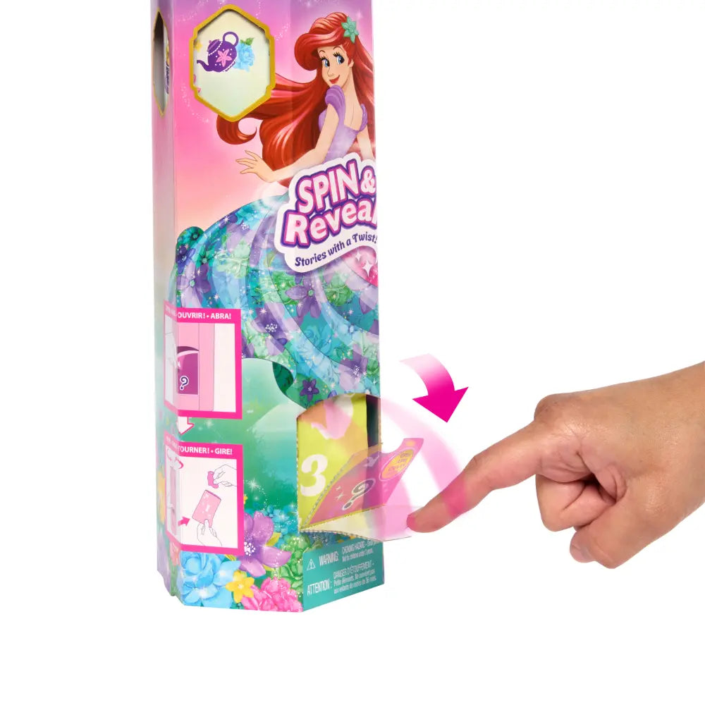 Disney Princess Spin & Reveal Ariel Fashion Doll