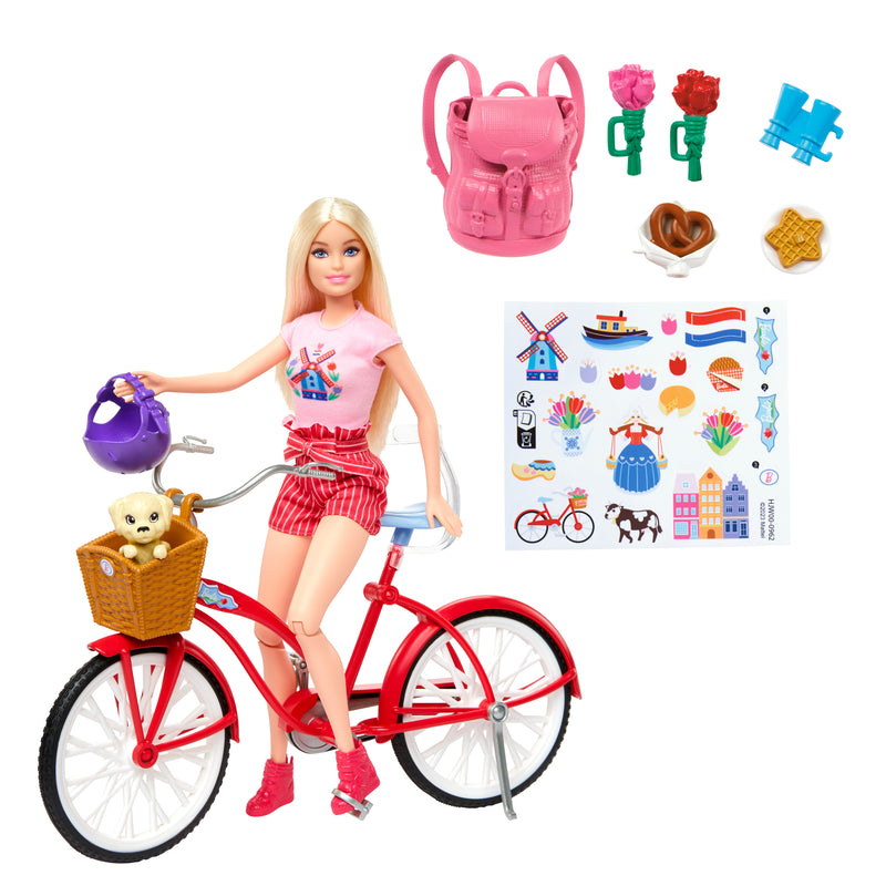 Barbie Holland Adventure Doll with Travel Accessories