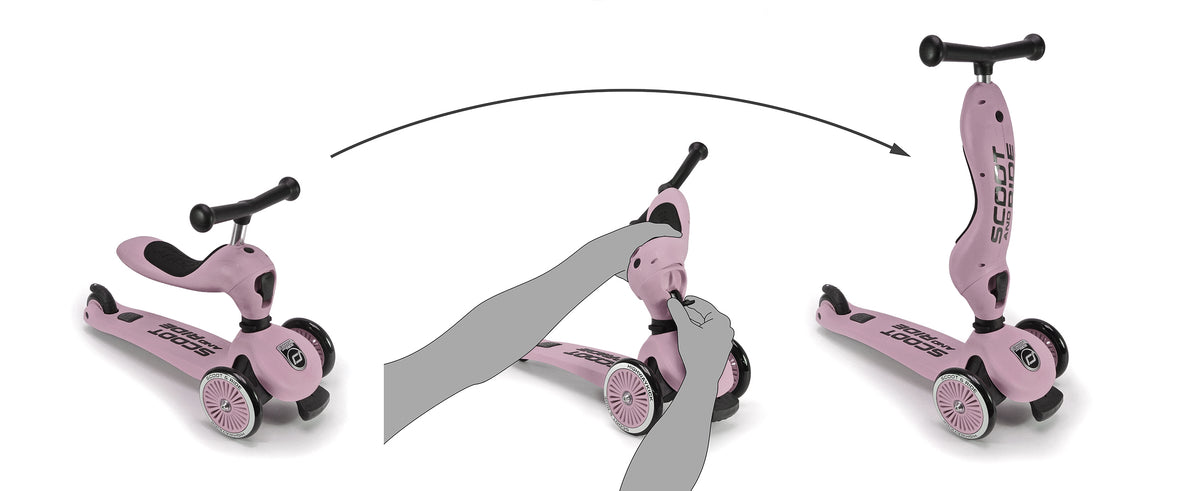 Scoot & Ride Highwaykick 1 Rose