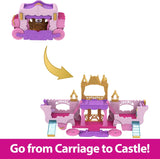 Disney Princess Castle Carriage Aurora Doll & Accessories Playset for Kids