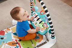 Fisher-Price Blue Kick & Play Piano Gym - Baby Musical Activity Mat