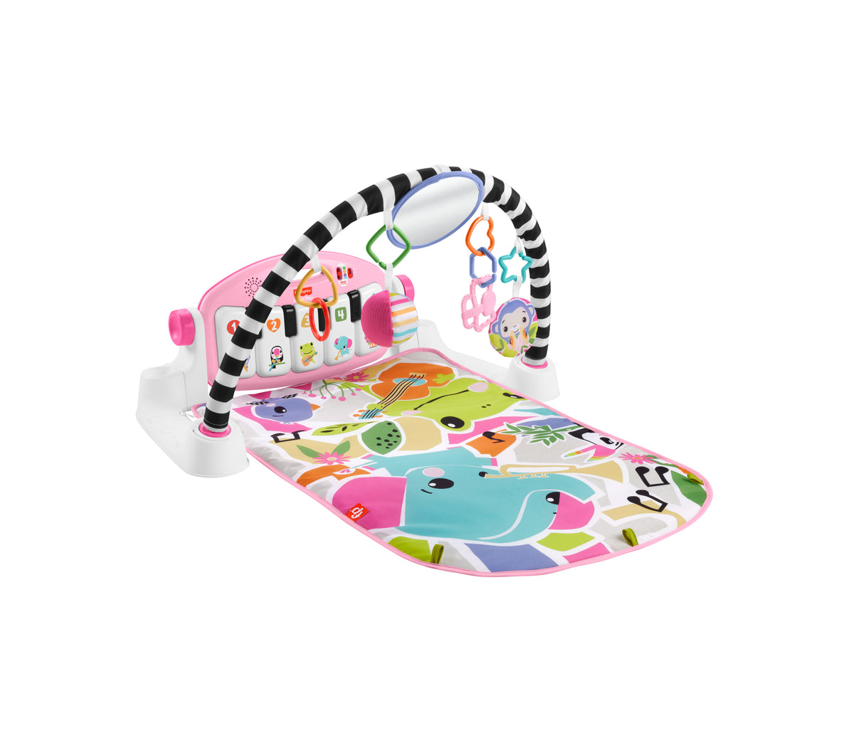 Fisher Price Kick Play Pink Piano Gym Infant Music Activity Mat Fisher Price Kick Play Pink Piano Gym Infant Music Activity Mat