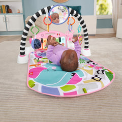 Fisher-Price Kick & Play Pink Piano Gym - Infant Music & Activity Mat