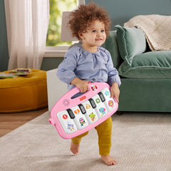 Fisher-Price Kick & Play Pink Piano Gym - Infant Music & Activity Mat