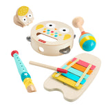 Fisher-Price Wooden Musical Instrument Set for Babies & Toddlers