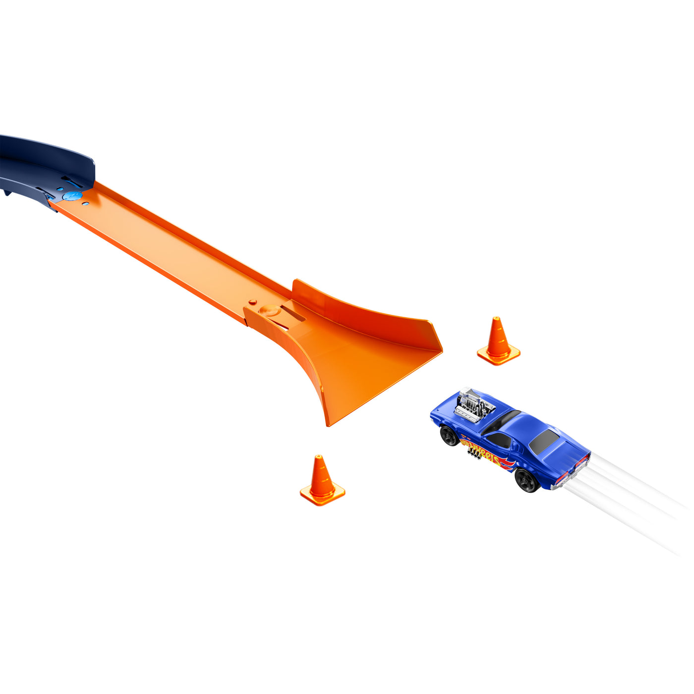 Hot Wheels RC Speed Challenge Track Set with Remote Control Toys for Kids