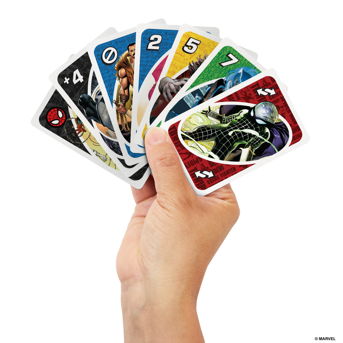 UNO The Amazing Spider-Man Card Game - Marvel Family & Kids Card Game