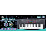 Power Joy Music Keyboard 37 keys with Mic Battery Operated