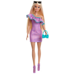 Barbie Doll with 3 Fashion Outfits Playset