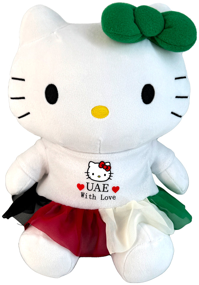 Hello Kitty Plush  30cm UAE National Day
