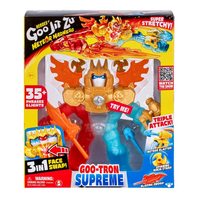 Goo Jit Zu Mmdns Goo-Tron Mr Fantastic Action Figures