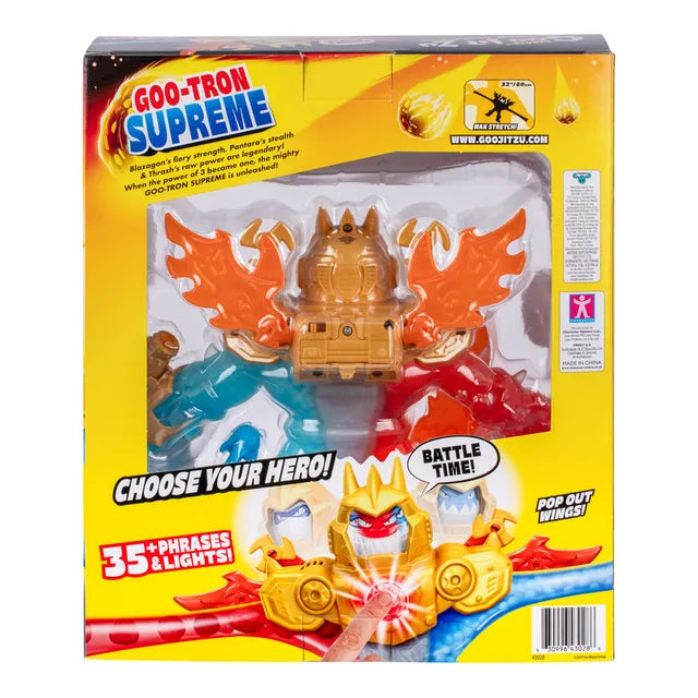 Goo Jit Zu Mmdns Goo-Tron Mr Fantastic Action Figures
