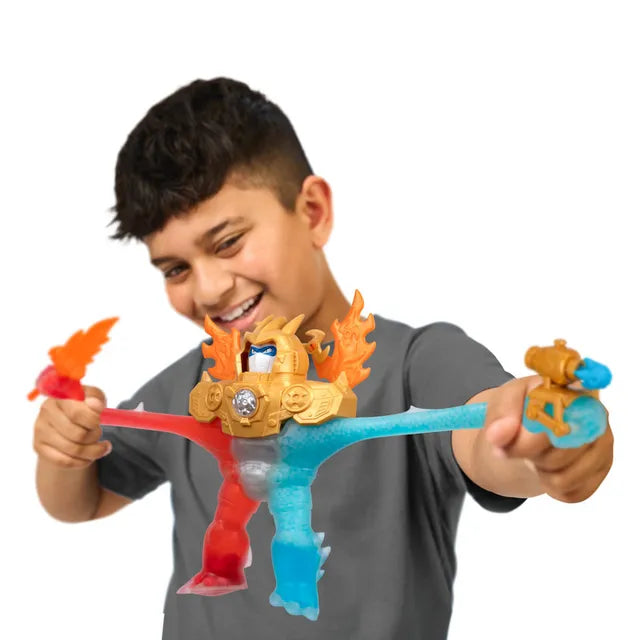 Goo Jit Zu Mmdns Goo-Tron Mr Fantastic Action Figures