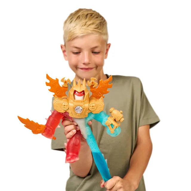 Goo Jit Zu Mmdns Goo-Tron Mr Fantastic Action Figures