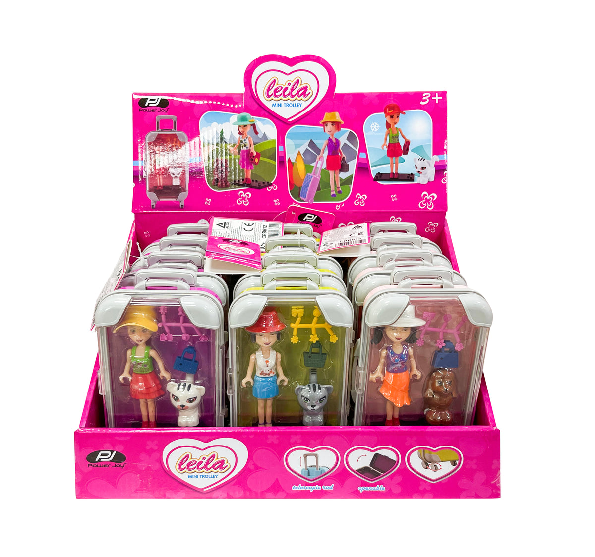 Power Joy Leila Mini Trolley Pack Assortment