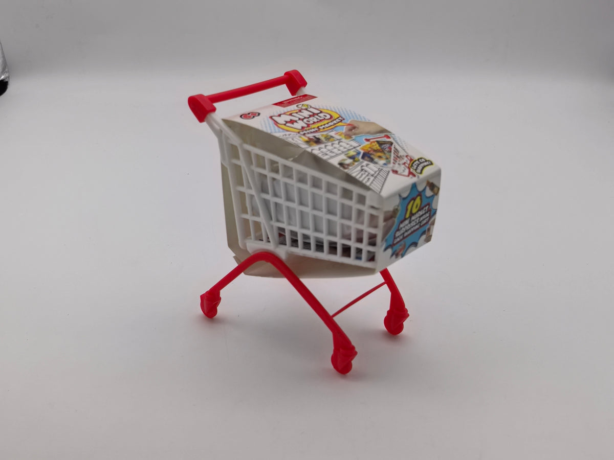 Miniworld Mini Mart Shoping Cart Playset for Kids