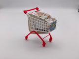 Miniworld Mini Mart Shoping Cart Playset for Kids