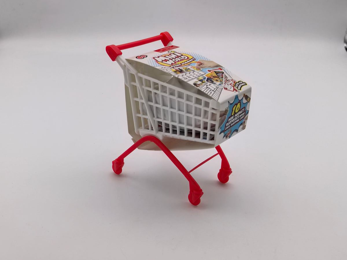 Miniworld Mini Mart Shoping Cart Playset for Kids