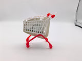 Miniworld Mini Mart Shoping Cart Playset for Kids
