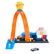 Hot Wheels City Super Police Station Garage Playset for Kids