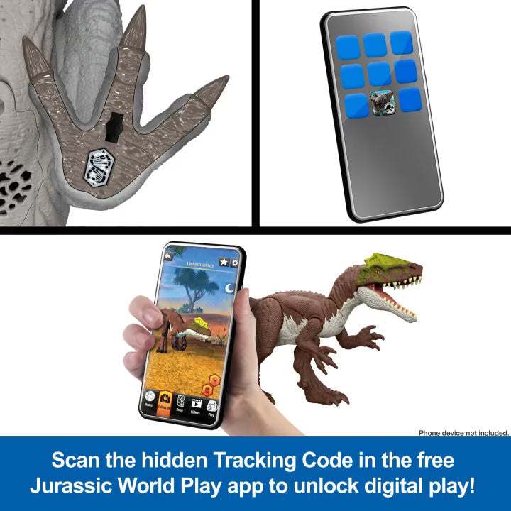 Jurassic World Rebirth Bite N Blast Mosasaurus Battery Operated