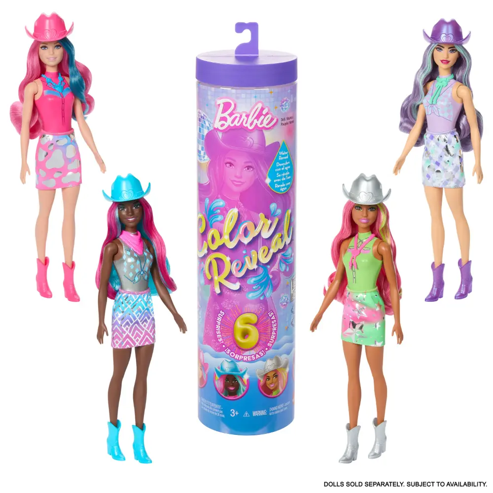Barbie Color Reveal Disco Star Series