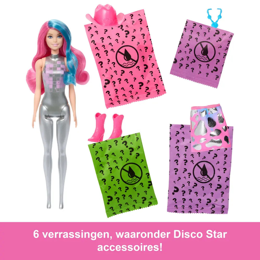 Barbie Color Reveal Disco Star Series