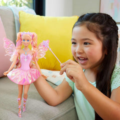 Barbie Fairy Doll with Toy Wand & Accessories