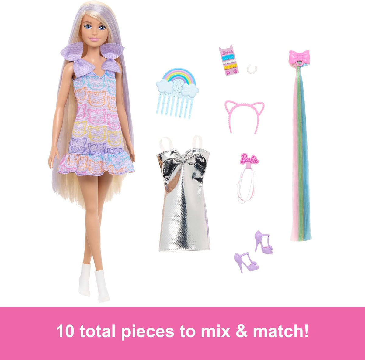 Barbie Fun And Fancy Doll & Accessories 8.5 Inch
