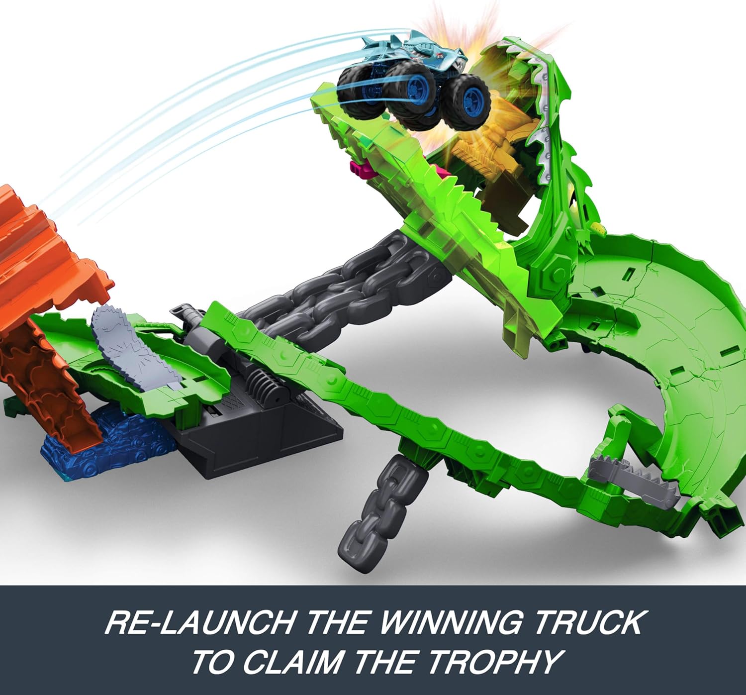 HotWheels Monster Trucks Dragon Demolition Set