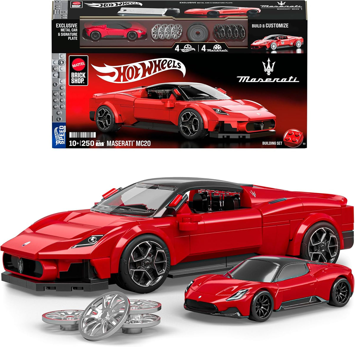 Hotwheels Brick Shop  Speed Maserati 1/32