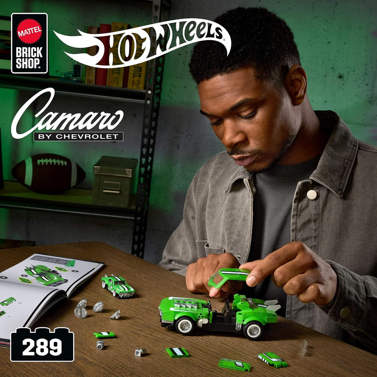 Hot Wheels Brick Shop Speed Maserati 1/32
